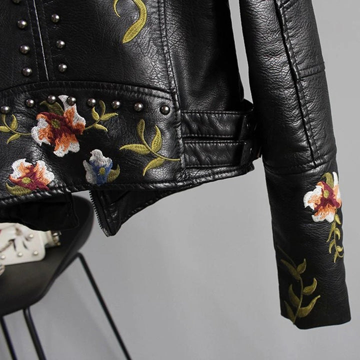 Levoire | Veste En Cuir Rose