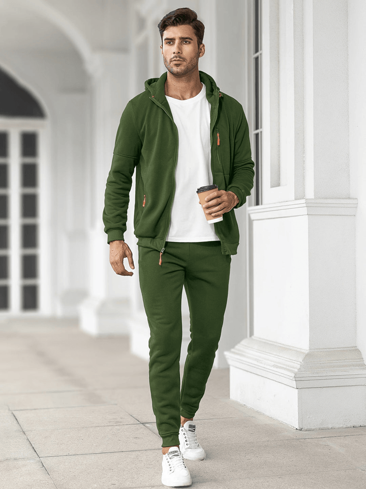 Levoire | Ensemble Sport Classique Homme vert olive