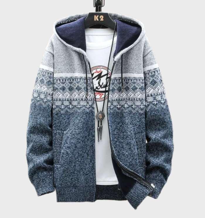 Levoire | Veste Multicolore Sweat À Capuche