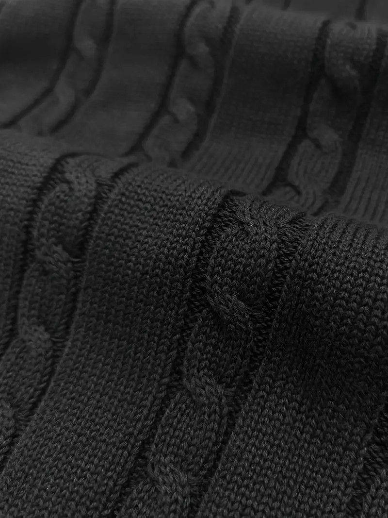 Levoire | Gilet en tricot avec des motifs en tresses