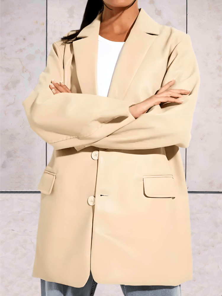 Levoire | Jean Flare Femme Vintage Confort Beige