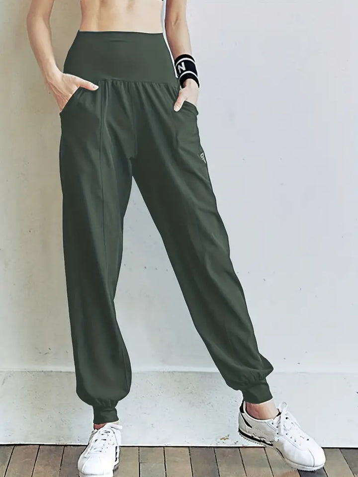 Levoire | Pantalon De Jogging Large Et Confortable VERT KHAKI