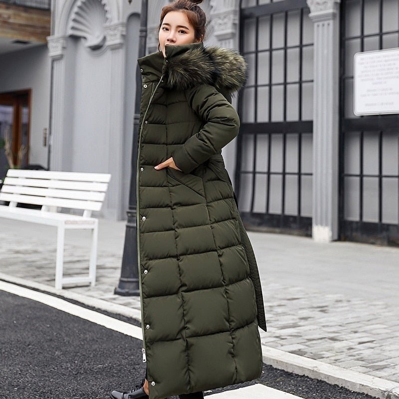 Arno - Manteau d'hiver Vert armée