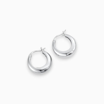 Levoire | Petites Boucles D'Oreilles Lumineuses Argent
