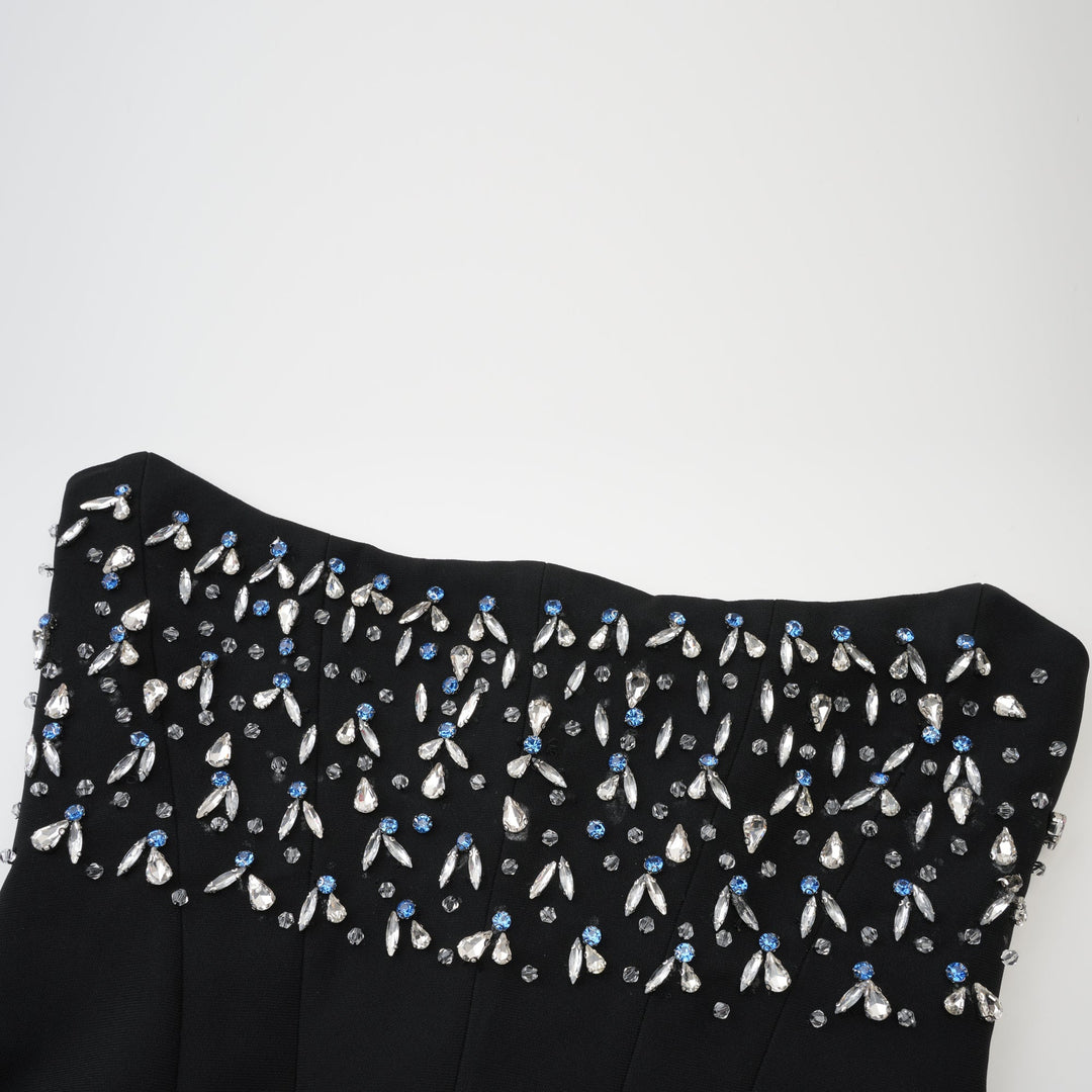 Levoire | Robe Maxi Ornée De Cristaux