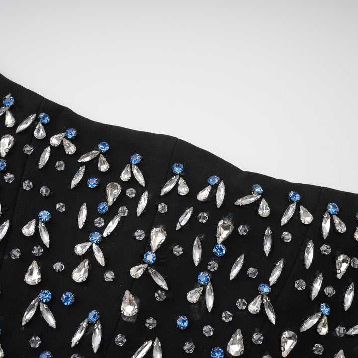Levoire | Robe Maxi Ornée De Cristaux