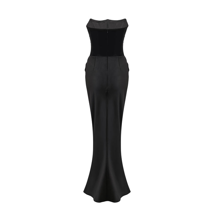 Levoire | Robe Maxi Ornée De Cristaux