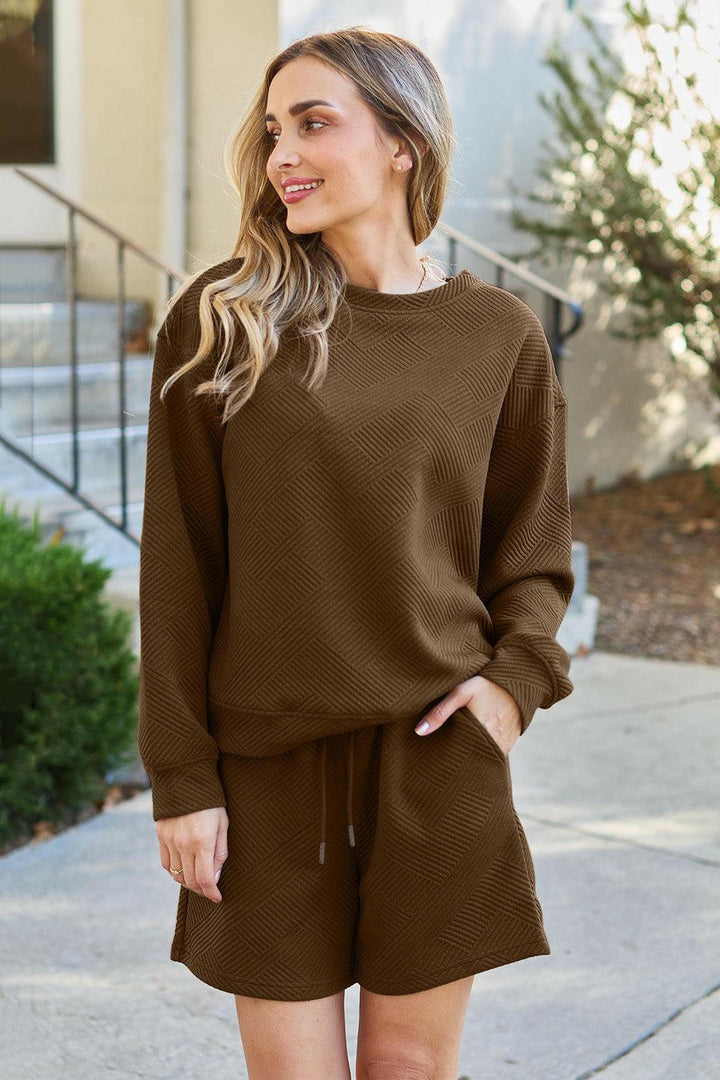 Levoire | Ensemble D'Été Luxueux Avec Poches Et Short À Cordon