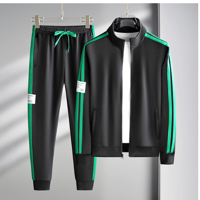 Levoire | Apex Luxe Ensemble de Sport Pour Hommes Confortable & Design Tendance Noir