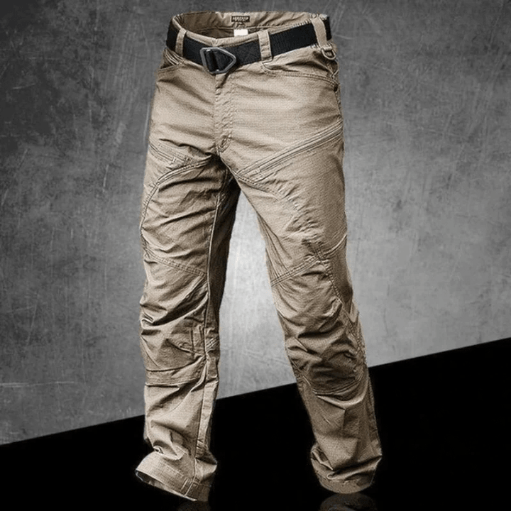 Levoire | Pantalon pour hommes durable Ultra Résistant Pantalon cargo tactique Khaki