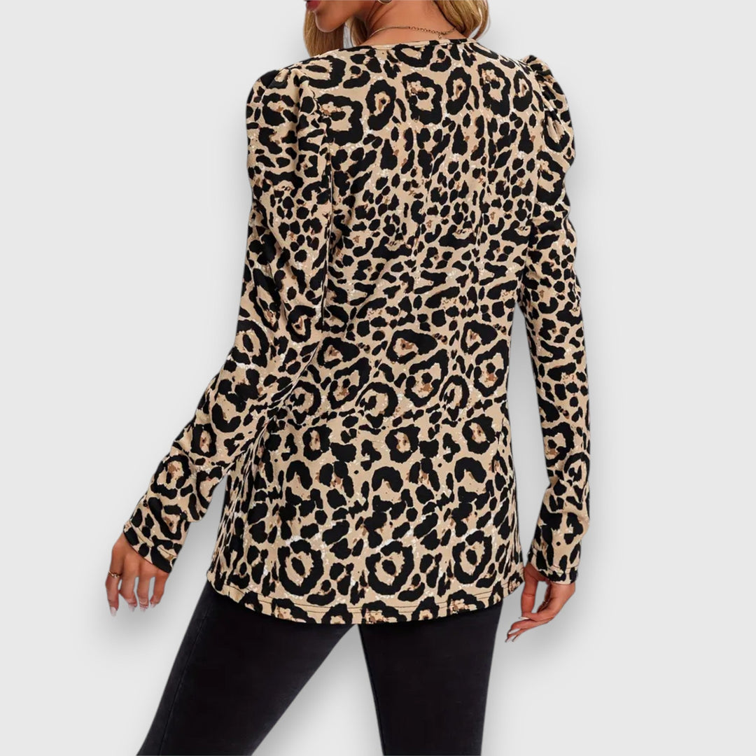 Levoire | Légère Veste Avec Motif De Panthre