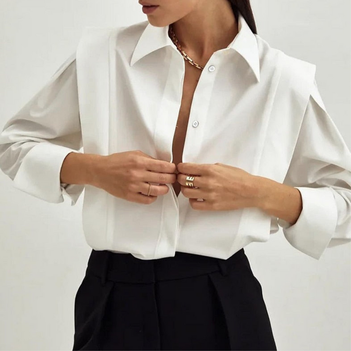 Levoire | Blouse Une Blouse Professionnelle Et Élégante Blanc