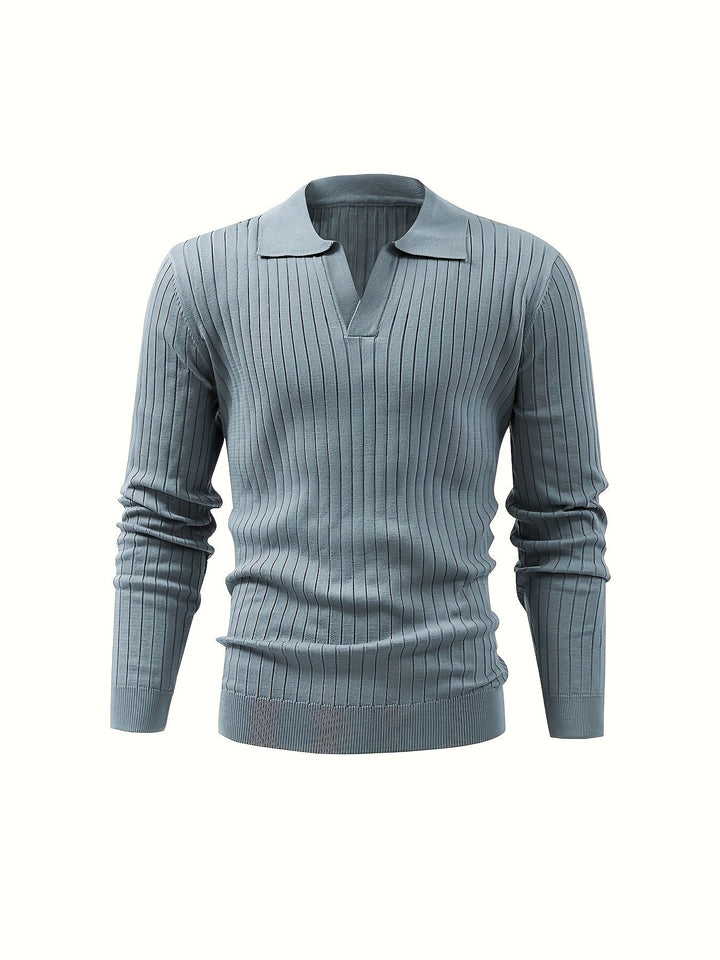 Levoire | Chemise Tricot Rayée À Manches Longues