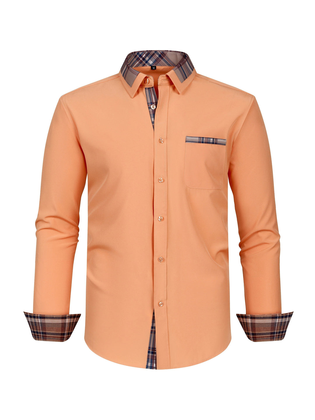 Levoire | Chemise Fine Adaptée Aux Affaires Avec Col À Carreaux