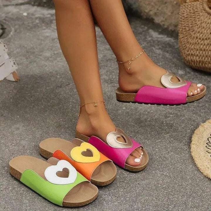 Levoire | Sandales Love avec design en forme de cœur