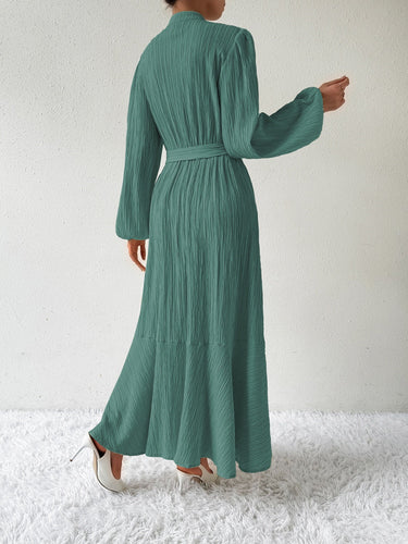 Levoire | Robe À Manches Longues Et Ceinture À Nœuds