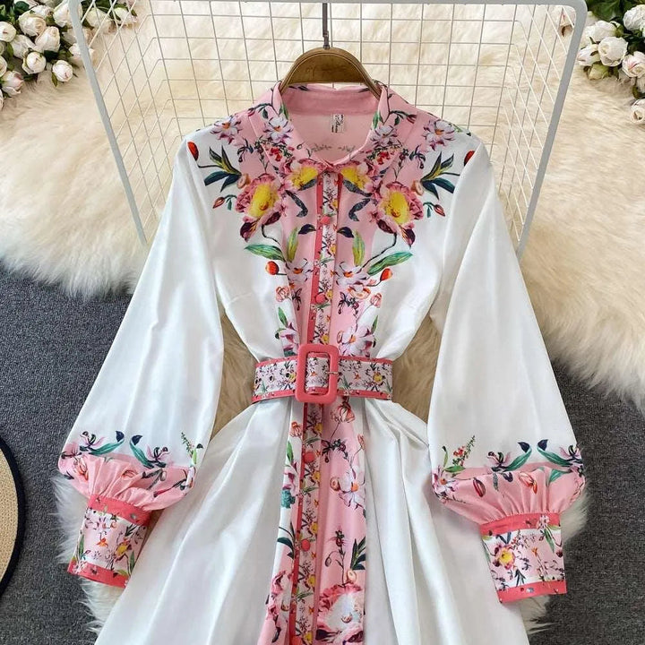 Levoire | Robe femme avec rigidité de lampion