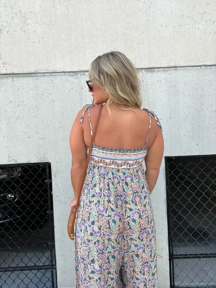 Levoire | Salopette À Imprimé Floral