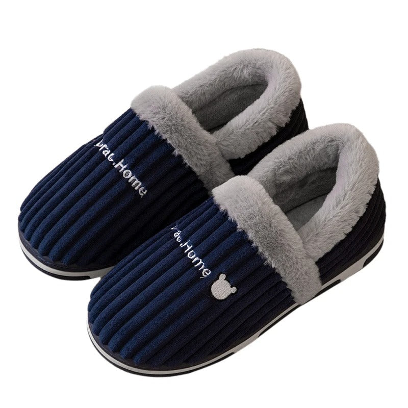 Levoire | Chaussons Pour Femmes Chauds Avec Doublure Épaisse・Compact Et Confortable 36-37 Stil-3