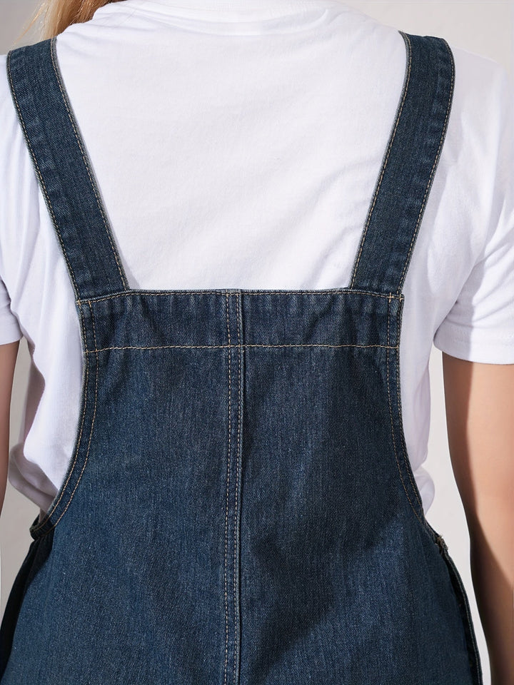 Levoire | Robe Maxi Denim Rentoa Avec Ourlet Brut Et Cordon Réglable