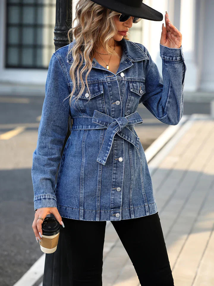 Levoire | Manteau Denim Femme avec Poches