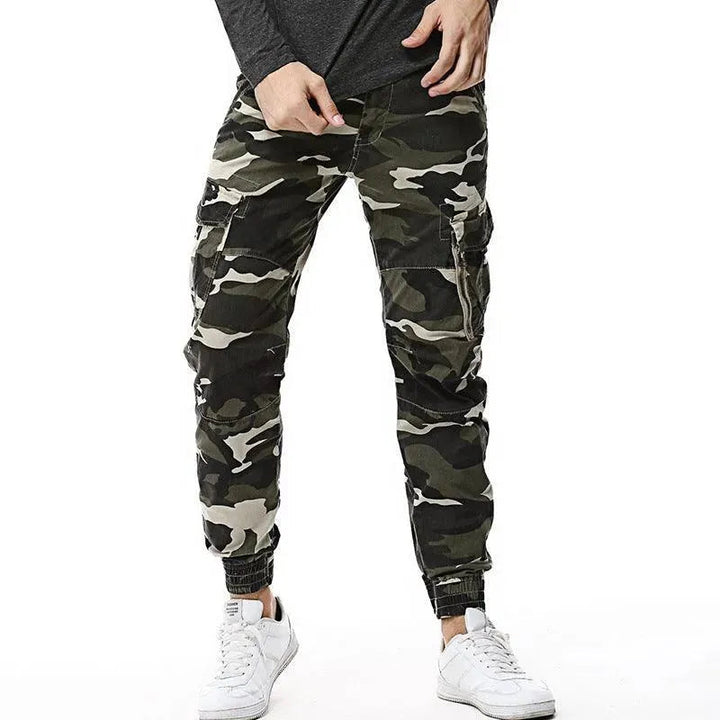 Levoire | Pantalons de camouflage pour hommes Motif de camouflage léger de l'armée