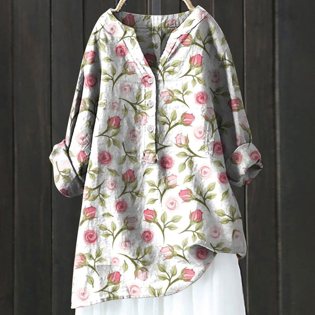 Levoire | Robe Chemise Fleurie
