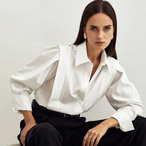 Levoire | Blouse - Une Blouse D'Affaires Élégante