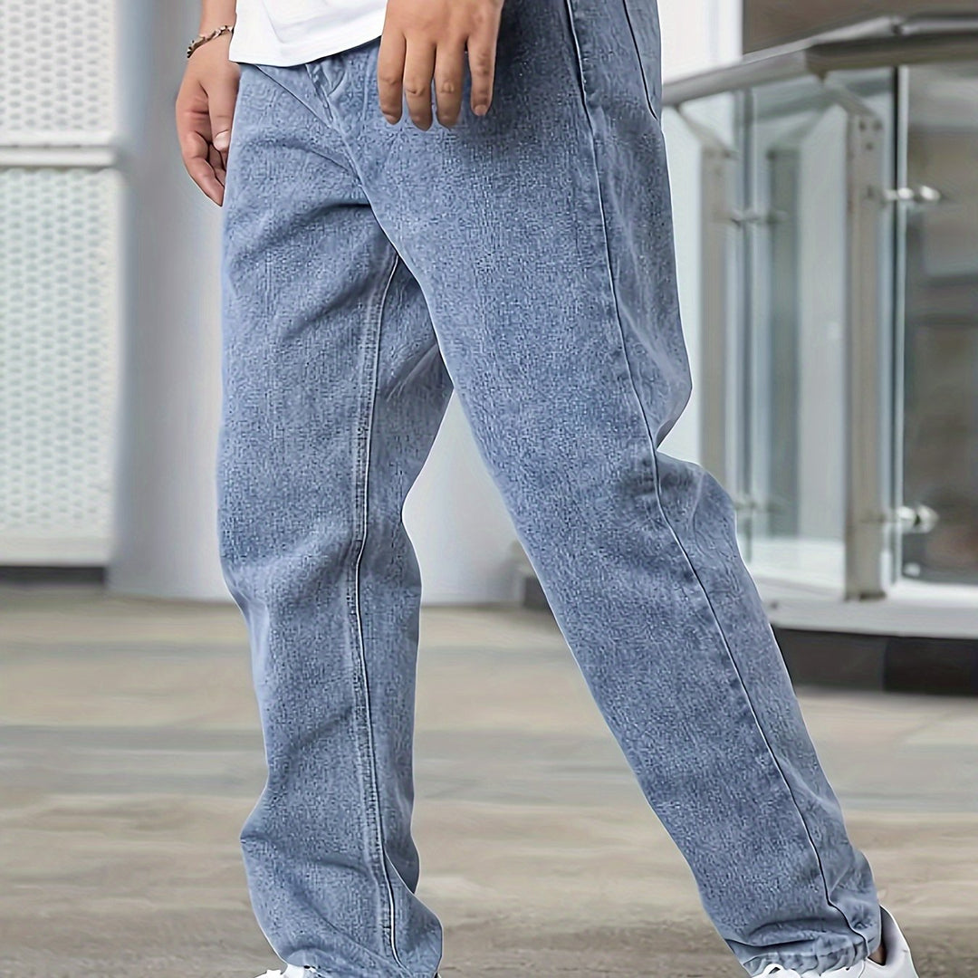 Levoire | Pantalons Droits Décontractés En Mélange De Coton