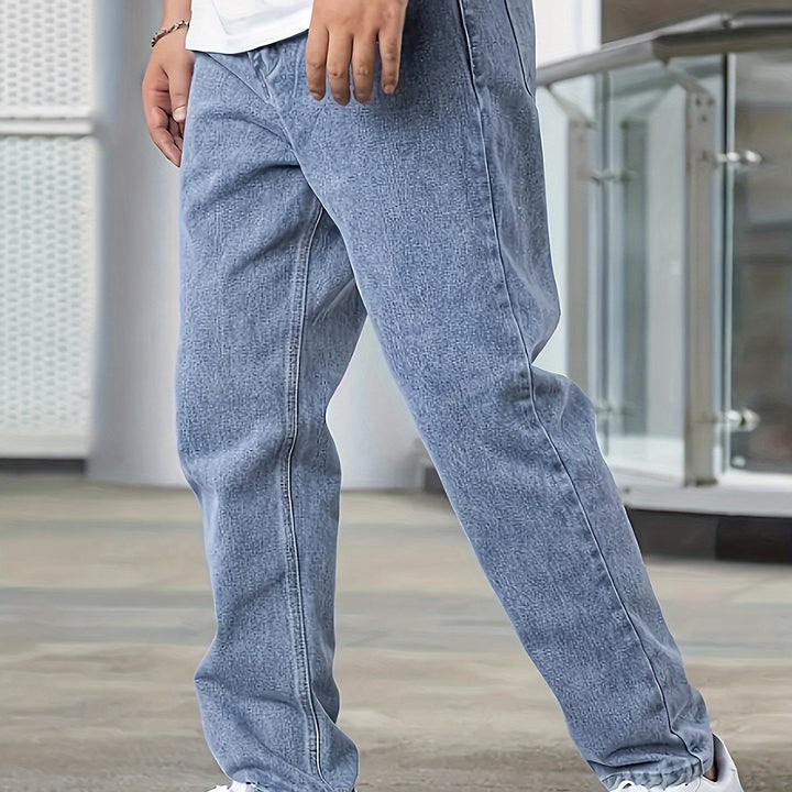 Levoire | Pantalons Droits Décontractés En Mélange De Coton