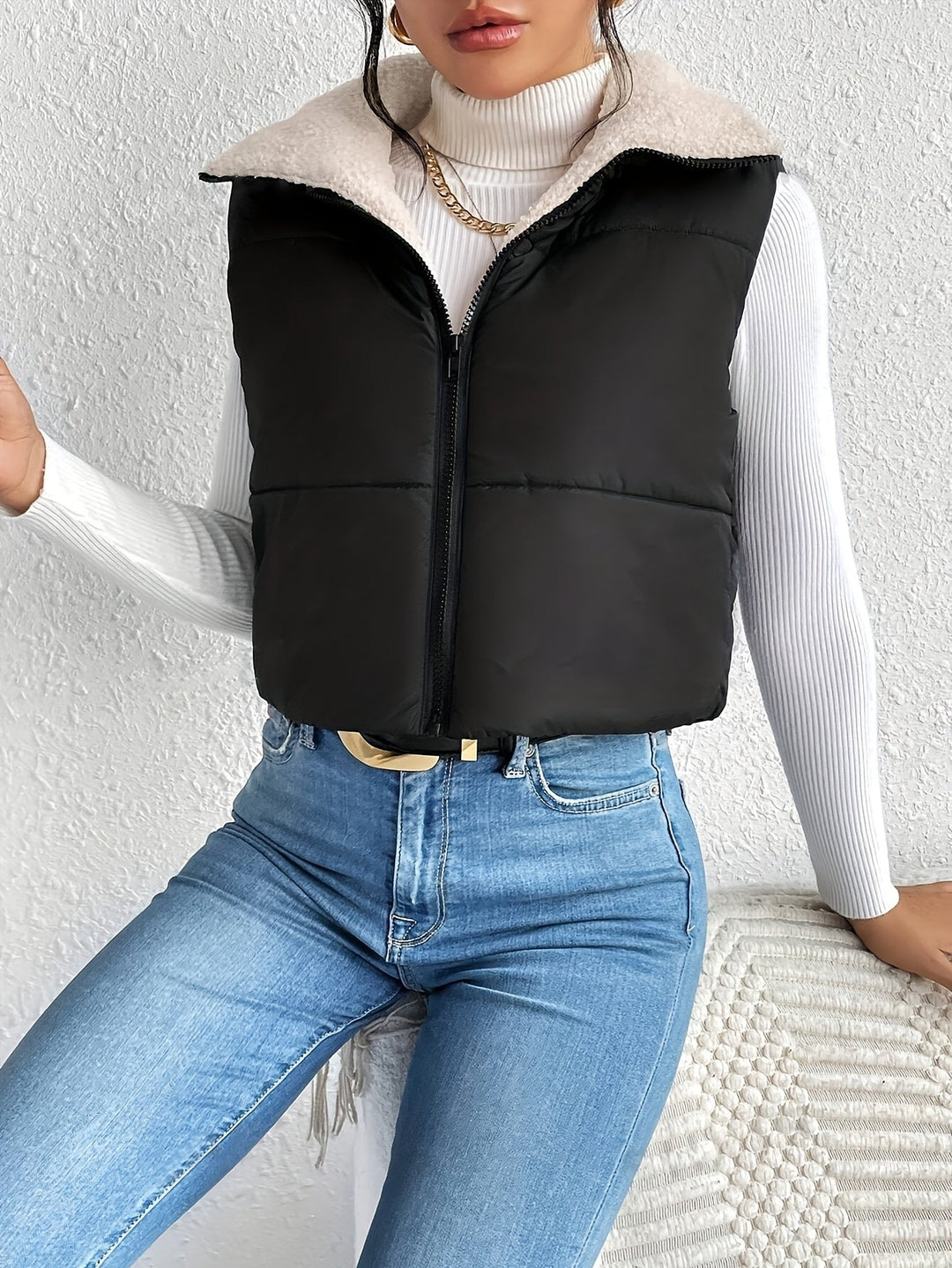 Levoire | Coussin En Polaire Gilet Rembourré
