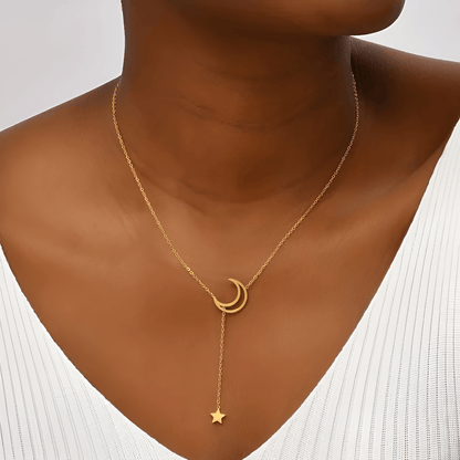 Levoire | Pendentif En Forme De Croissant Chaîne