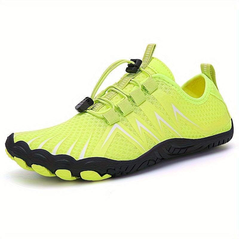 Levoire | Chaussures Aquatiques Suspendues Avec Boucle Réglable Jaune Vert