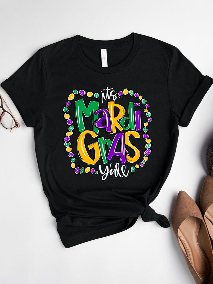 Levoire | NOUS SOMMES DES GENS DU MARDI GRAS T-shirt col rond Must