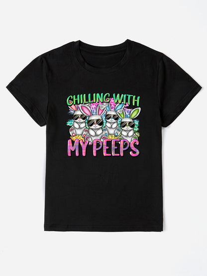 Levoire | CHILLING WITH MY PEEPS T-shirt col rond Must