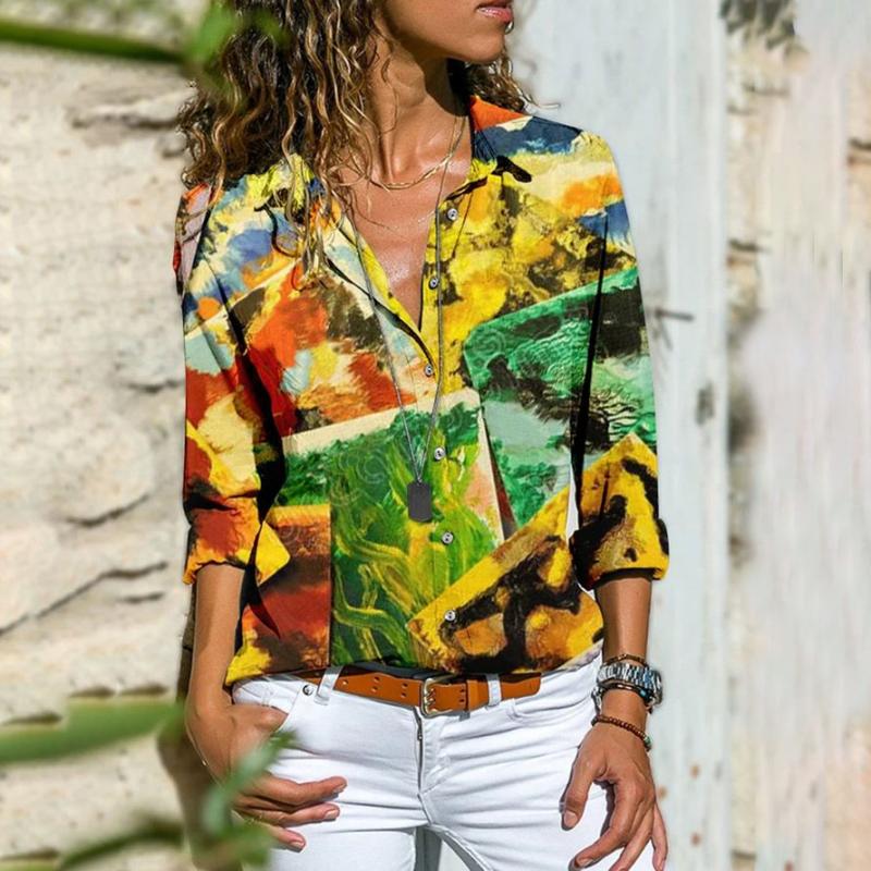 Levoire | Vintage À Imprimé Abstrait Multicolore