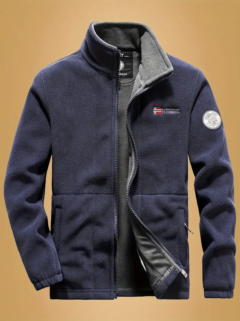 Levoire | Veste En Fleece Chaude Bleu marine