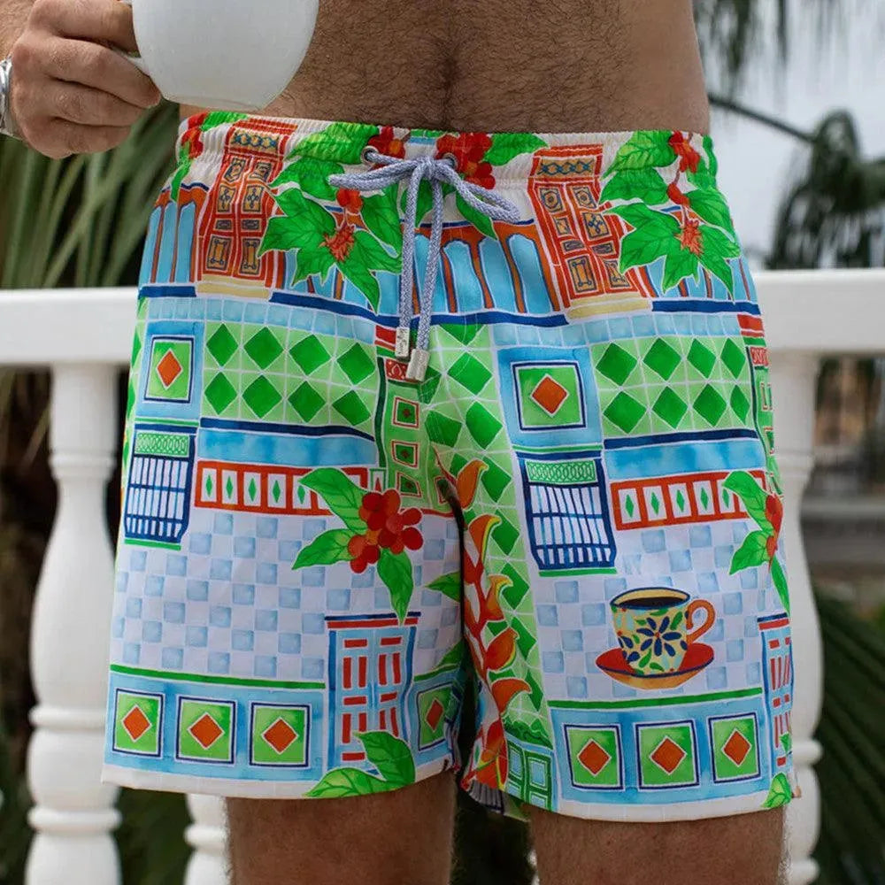Levoire | Rennot imprimés pantalons de plage 6 Styles