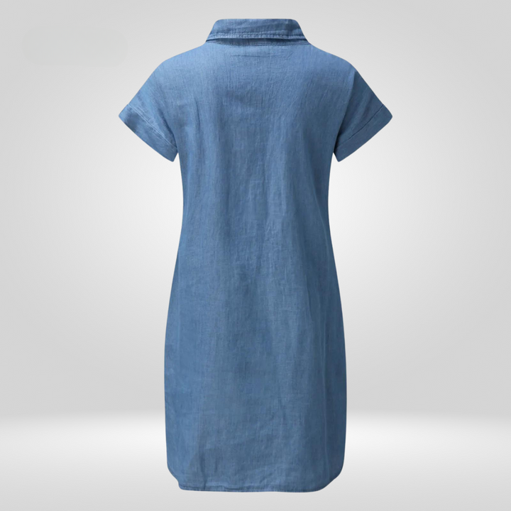 Levoire | Robe En Denim Élégante