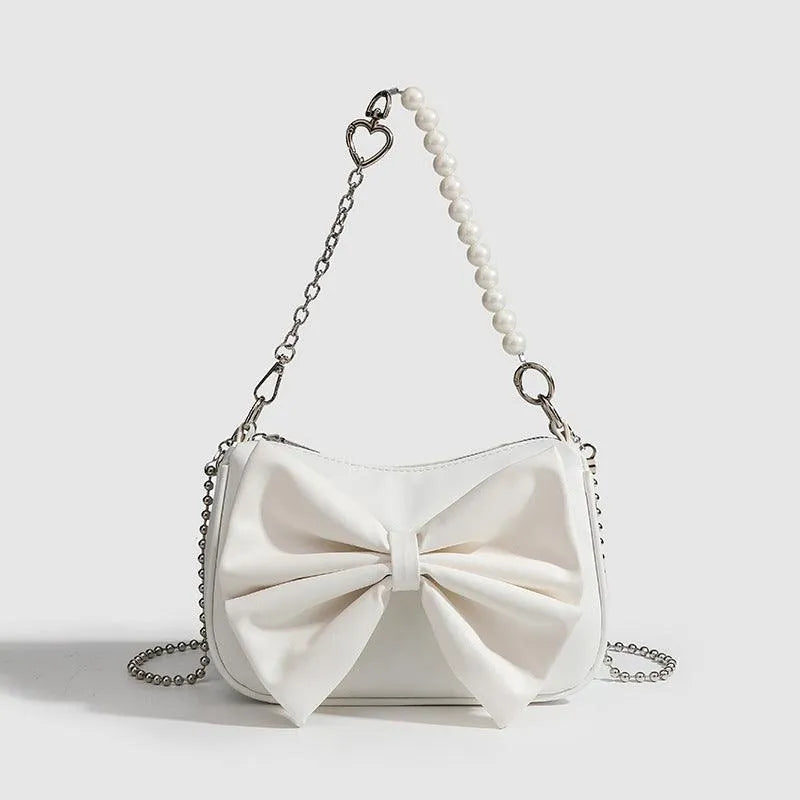 Levoire | Sac à bandoulière d'été polyvalent Robe blanche à bretelles croisées