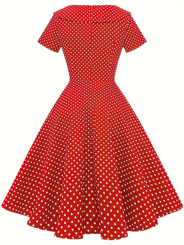 Levoire | Robe midi à pois pour femme