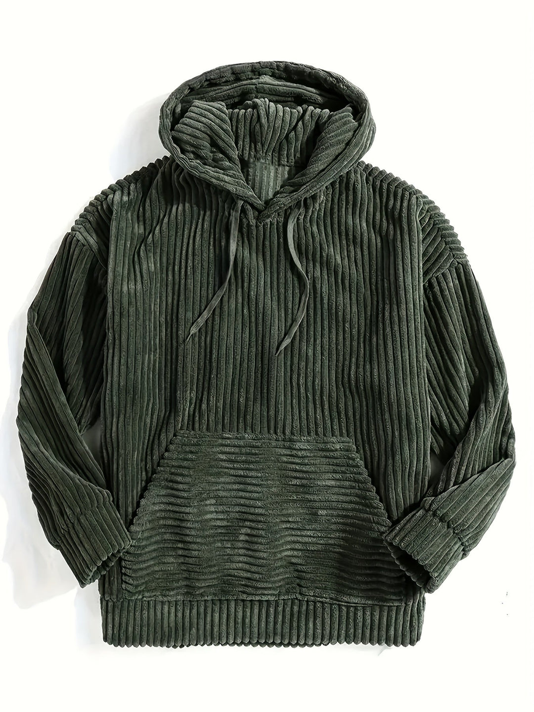 Levoire | Sweatshirt en velours Olive verte