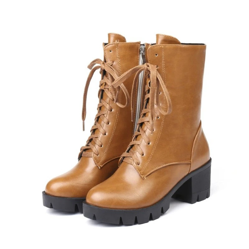 Levoire | Les Bottes Bulbeuses Ultimes Pour Un Style Imparable jaune Fourrure intérieur