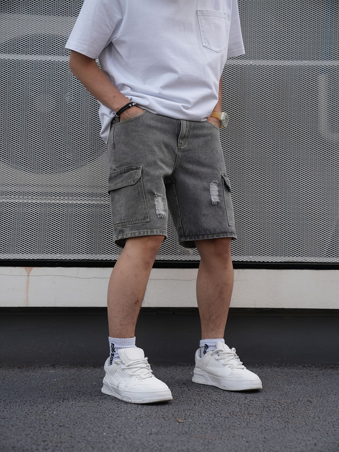 Levoire | Rip & Repair Shorts En Jean