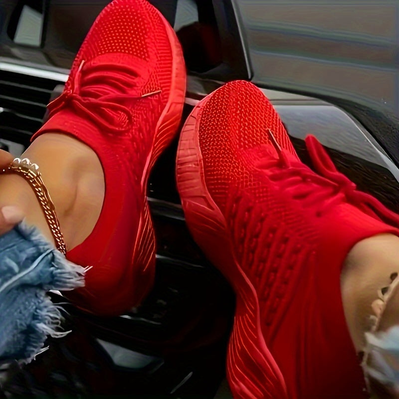 Levoire | Chaussures de sport respirantes et confortables en tricot Rot