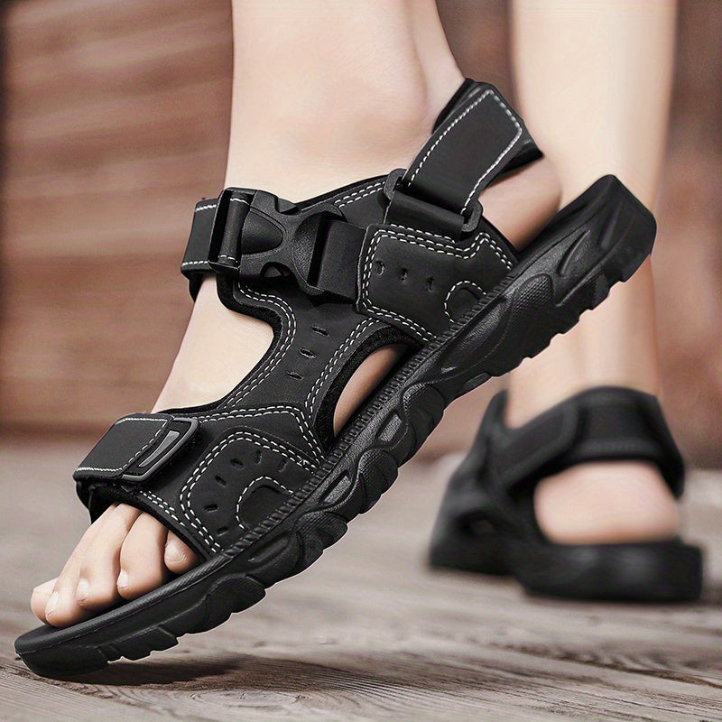 Levoire | Sandales Pour Hommes Antidérapantes Durables Noir 40