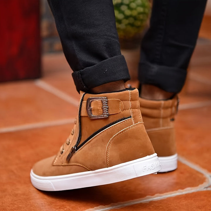 Levoire | Chaussures En Toile Avec Doublure En Polaire Et Fermeture Éclair