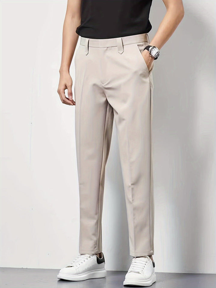 Levoire | Helle Pantalon Pour Hommes Avec Style Officiel Khaki