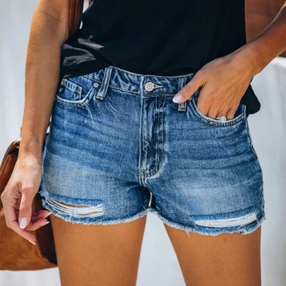Levoire | Short en jean Bleu