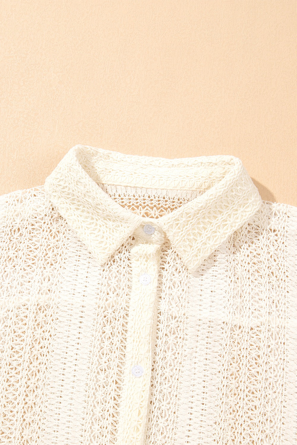 Levoire | Col En Crochet En Dentelle T-Shirt Grande Taille